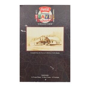Vintage Coca Cola Refreshed Collection Stationary John Baeder